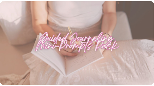 Guided Journaling Mini Prompts Pack