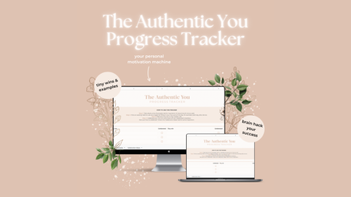 The Authentic You Progress Tracker